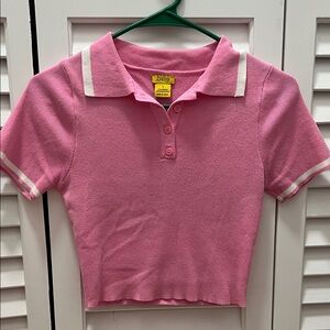 Daisy Pink Polo Shirt
